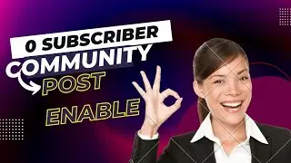zero subscriber per Milega community tab ka option ab 0 subscriber per Milega #TechnicalRajan