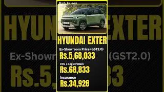 Hyundai Exter EX 1.2 MT | Full Price
