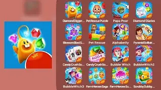 Diamond Digger Saga - Gameplay Walkthrough (iOS, Android)