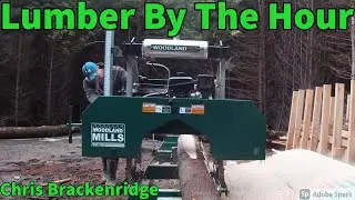 #31 Woodland Mills Sawmill - How Much Lumber Can You Cut In One Hour?