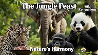 Animals eg.Leopard,Elephant,Panda,Gorilla Eating their Food💕