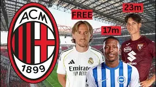 Rebuilding AC MILAN with their NEW SIGNINGS  | FM24 Rebuild | Football Manager 2024