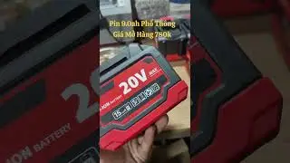 Gi&aacute; d&ugrave;ng thử 780k Pin 9ah . phổ th&ocirc;ng . #pindong #pingiare #pinphothong #pin9ah #pin15cel