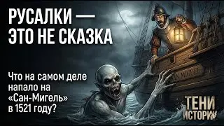РУСАЛКИ — ЭТО НЕ СКАЗКА: Что на самом деле напало на «Сан-Мигель» в 1521 году?