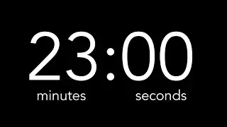 23 Minute Countdown Timer