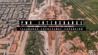 PWD Interchange Under Construction 4K l The Drone Life PK