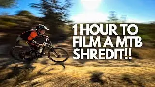1 HOUR TO FILM A MOUNTAIN BIKE VIDEO EDIT! CAN WE MAKE IT??