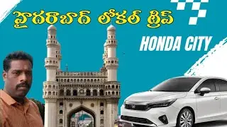 Hyderabad local trip #temporary driving duty honda ct vehicle #raju on drive 