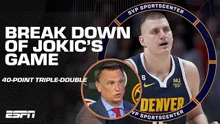 BREAKDOWN of Nikola Jokic's 40-point triple-double vs. the LA Clippers | SC with SVP