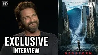 Gerard Butler on Geostorm, How to Train Your Dragon 3 & Angel Has Fallen | Exclusive Interview