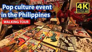 [4K] Walk Tour - Super Manila Comic Con 2024 Philippines