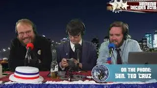 Chapo Trap House Election Night - Ted Cruz Impression