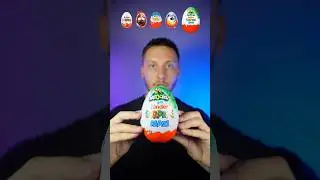 KINDER SURPRISE MUKBANG #asmr #kinder #surprise