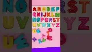 ABCs with Rainbow Letters! Learn with Baby John & Jill! #shorts