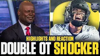 Oregon Stuns No. 3 Penn State in Double OT Classic | Inside College Football | Highlights & Reaction