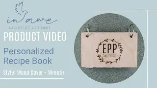 Our Personalized Recipe Book will transform your cooking experience! Easy-to-use + Handmade in USA