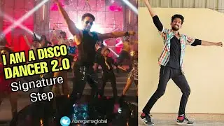 I Am A Disco Dancer 2.0 Signature Step Tutorial | Tiger Shroff