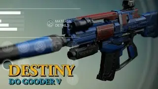Destiny PvP Gameplay - Do Gooder V 43 Kill Action!! (Legendary Auto Rifle)