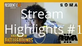 GoldKarat Stream Highlights #1 | Soma, RE 7, Arma 3, PUBG