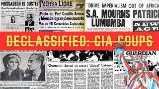 Classified History: When the CIA Toppled Governments Around the World