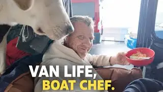 Driving My Ram ProMaster Onto a North Carolina Ferry with My Two Dogs! & Cooking Lunch Onboard&rdquo;
