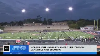 Morgan State hosts first football since Homecoming Week shooting
