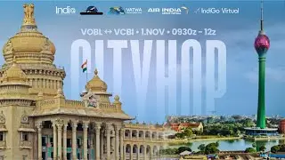 VATSIM Event Timelapse | City Hop VOBL - VCBI | Colombo Director
