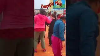 #happy Holi la # होली रै ।#dance #nepalimusic #nepalisong #bubble #2025 #2081 #hindisong