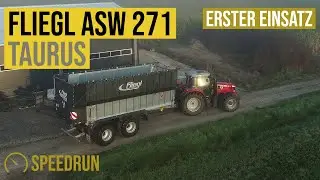 Fliegl ASW 271 Taurus mit Vollausstattung - Erster Einsatz - Speedrun - 🌽 #Maishäckseln 2021 🌽