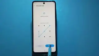 how to set screen lock in Tecno camon 17