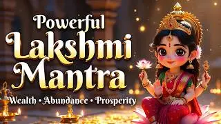 Om Shree Mahalakshmi Namah | Powerful Lakshmi Mantra for Wealth, Abundance & Prosperity | 1 Hour