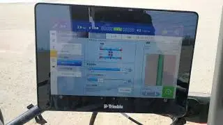 Trimble GFX-750 Autopilot Motor Drive RTK | YANMAR EG105 ビート移植 2018.05.01