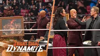 ОСНОВНЫЕ МОМЕНТЫ AEW Dynamite: Напряжение между Окадой и Такешитой нарастает на семейном саммите ...
