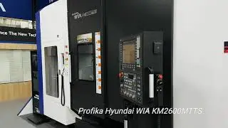 Profika Hyundai WIA KM2600MTTS (Siemens) - multiprocesn&iacute; CNC obr&aacute;běc&iacute; centrum na EMO 2019