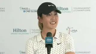 Michelle Wie West 2022 Hilton Grand Vacations Tournament of Champions LPGA Tour Thursday Interview