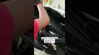 Cara pasang skotlet bodi nmax turbo biar gk keriting#carapasangskotlet #automobile #shortvidio