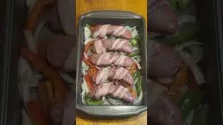 Bacon Wrapped Sausages #shorts
