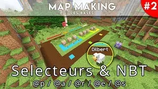S&Eacute;LECTEURS & NBT TAGS | Les bases du Map Making #2 | Minecraft 1.13+ (FR)
