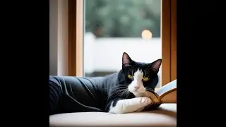 70. Reading Cat ASMR - Boring Readings for Sweet Dreams