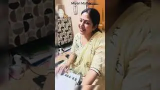 Miyan Malhar मियाँ मल्हार तान रियाज़ Taan practice #classicalmusic #classical #raag #practice 