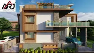 50x60 Modern Bungalow Design | Stunning Contemporary Fa&ccedil;ade with Premium materials