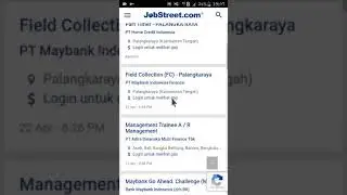 Cara Mencari Lowongan Kerja Melamar Kerja Jobstreet com