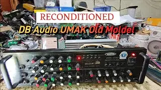 Old Model DB Audio UMAK Amplifier RECONDITION!!! #share #amplifier #dbaudio #repair #recondition 