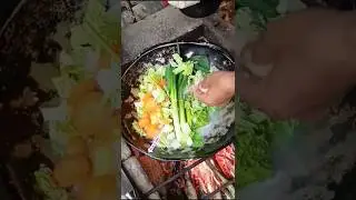 MASAK SAT SET SEMENIT JADI 🔥 SAMBAL KOSREK SAYUR BENING IKAN ASIN #shorts #asmr #food #mukbang #eat