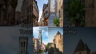 Top 10 Most Medieval Towns & Cities in the World #history #top10 #medival