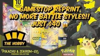 EXCLUSIVE $40 Pokemon Pikarom Collection REPRINT With NEW PACKS! No More Battle Styles 🥳