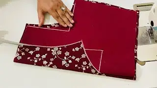 Latest Blouse Back Neck Design || Blouse Design Cutting And Stitching Back Neck Blouse Design