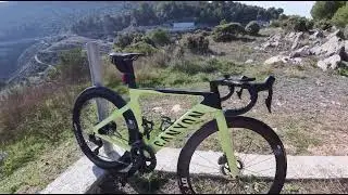 Costa Blanca  Denia Calp   Radtour  Coll de Rates  Tarbena