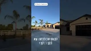 2025 NEW CONSTRUCTION PERRIS CA RANCHITO FOR SALE