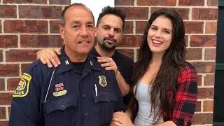 On the set of 
